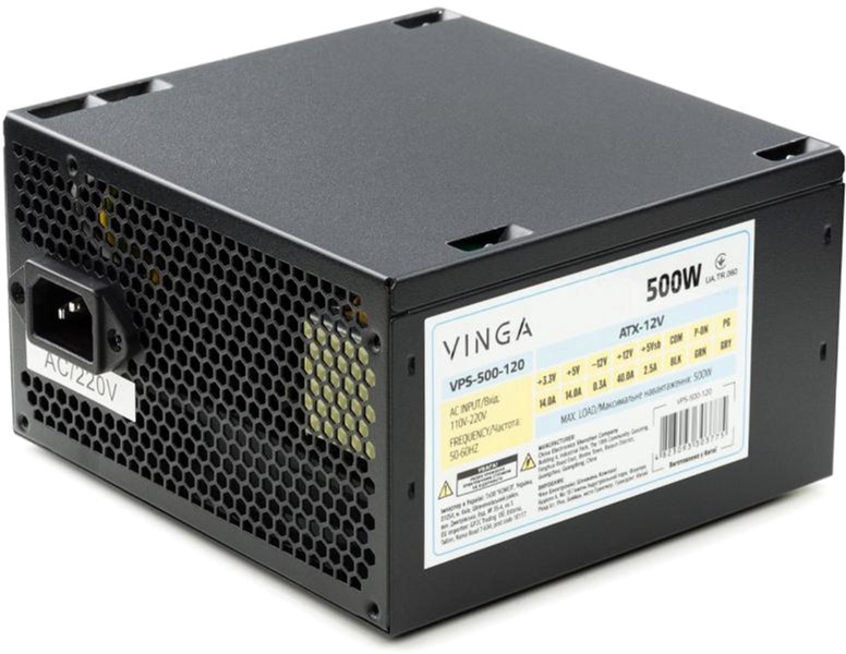 

Блок питания Vinga 500W (VPS-500-120)