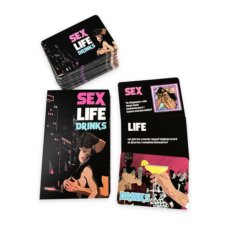 Настольная игра для компании SEX LIFE DRINKS 18+ (27-5) – фото, отзывы,  характеристики в интернет-магазине ROZETKA от продавца: ToysZt | Купить в  Украине: Киеве, Харькове, Днепре, Одессе, Запорожье, Львове