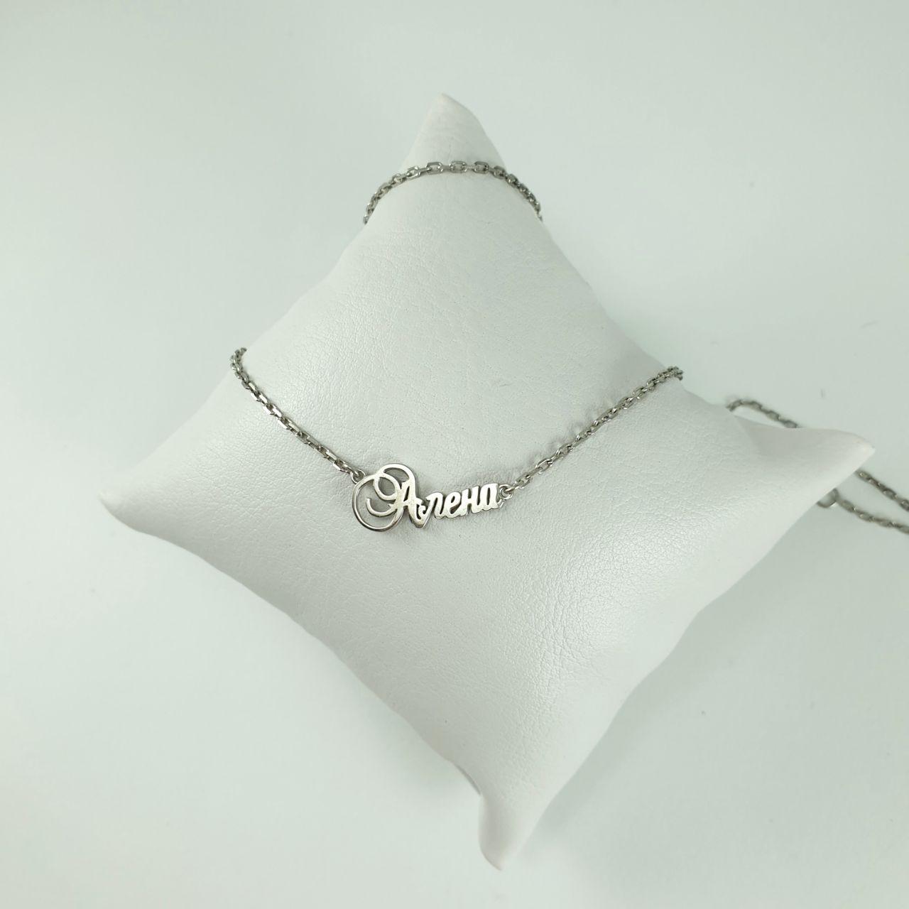 

Именное колье Алена LH Jewelry из серебра 7.7001-14