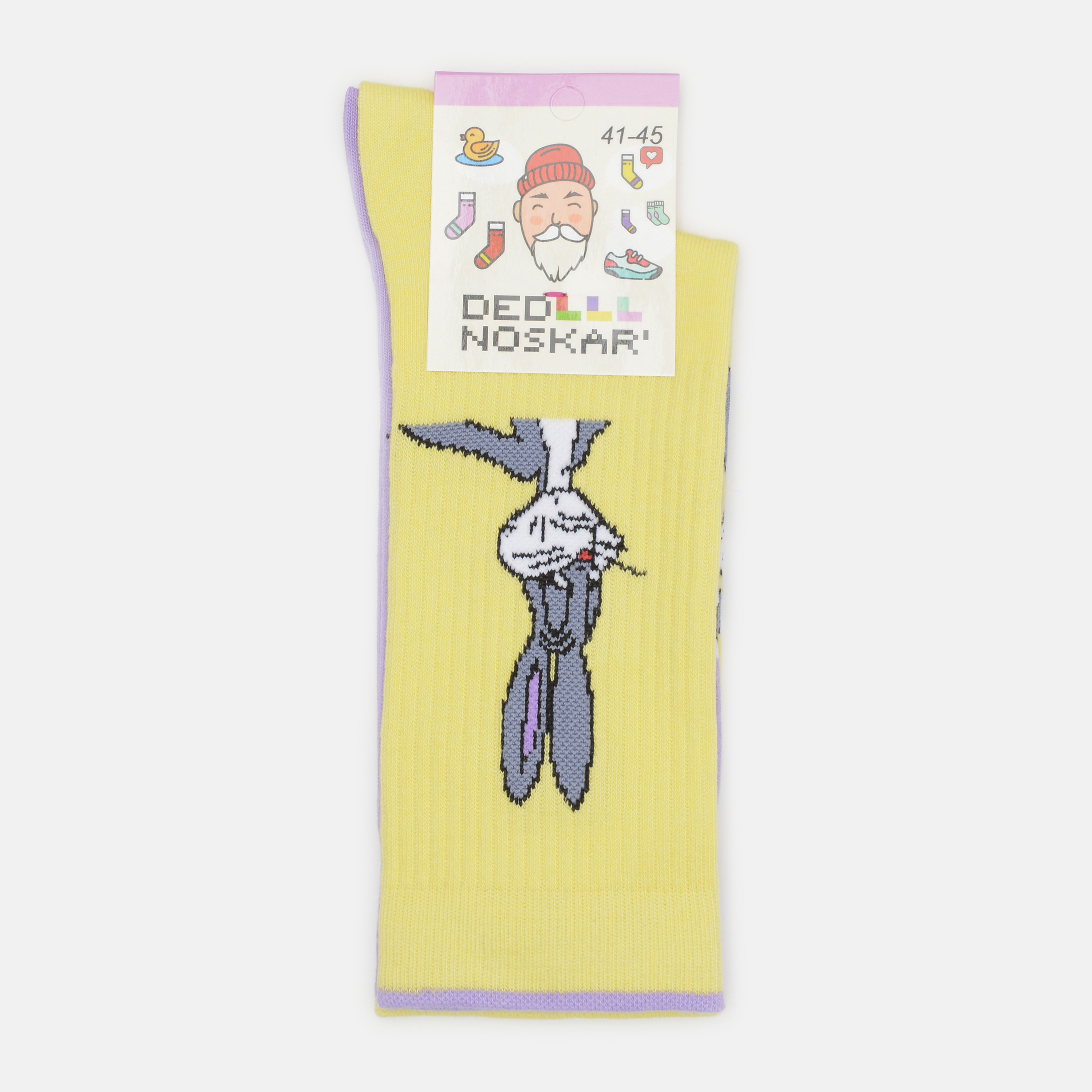 

Носки Ded Noskar Bunny 41-45 Разноцветные