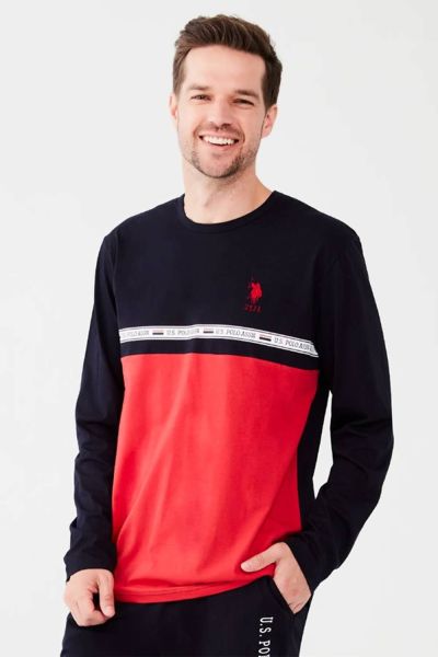 

Мужской домашний костюм 18501 U.S. Polo ASSN синий, Мужской домашний костюм 18501 U.S. Polo ASSN синий M