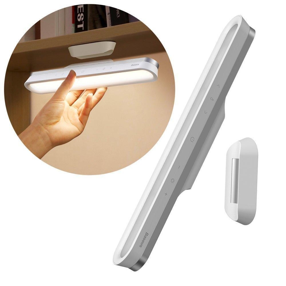 

Аккумуляторная магнитная лампа Baseus 5W, 1800mAh Белая Magnetic Stepless Dimming Charging Desk Lamp Pro