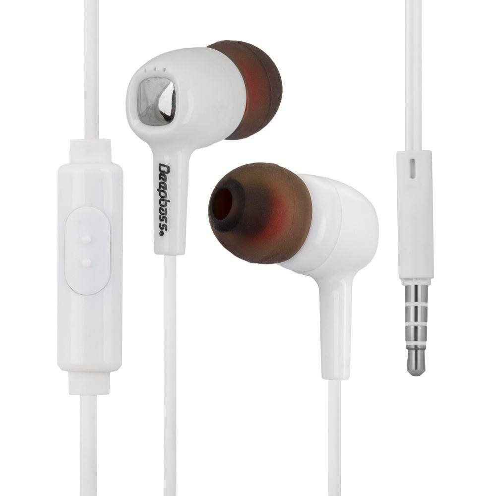 

Наушники-гарнитура DeepBass D-150 White