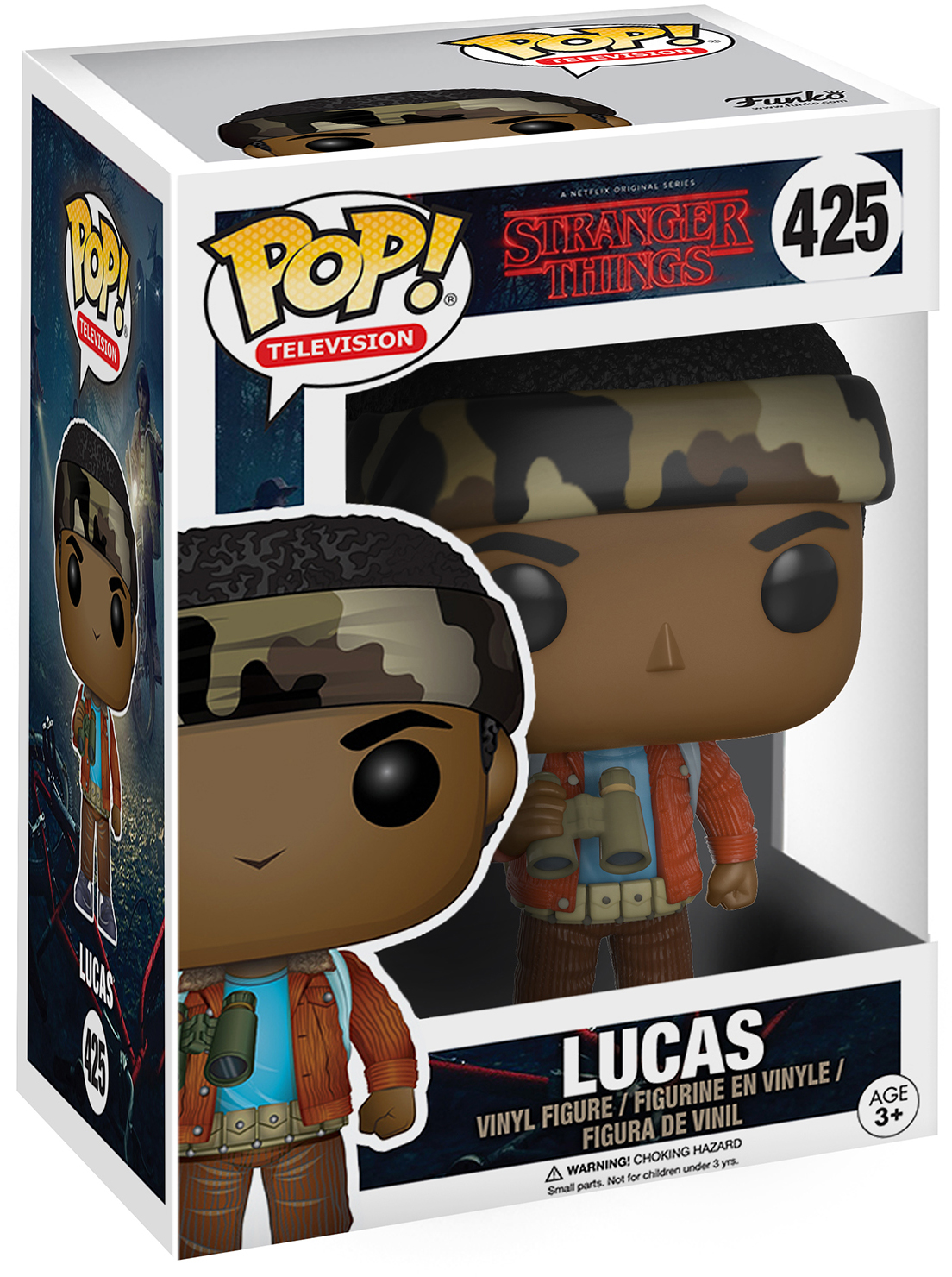 

Фигурка Funko POP! TV Stranger Things Lucas w/ Binoculars 13324 (FUN580)