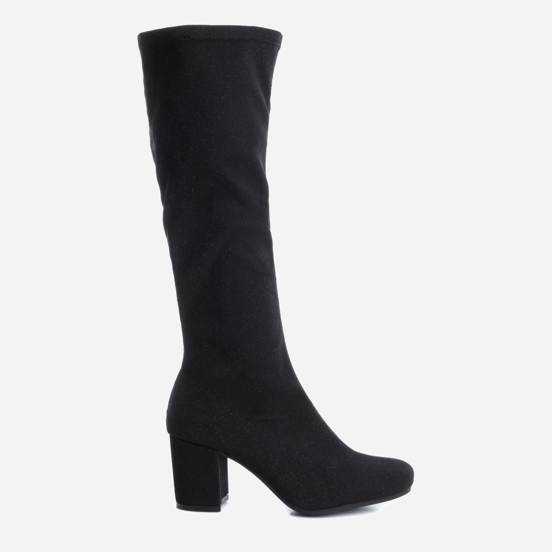 

Сапоги XTI Glitter Textile Ladies Boots 48573-1 37 23 см Черные