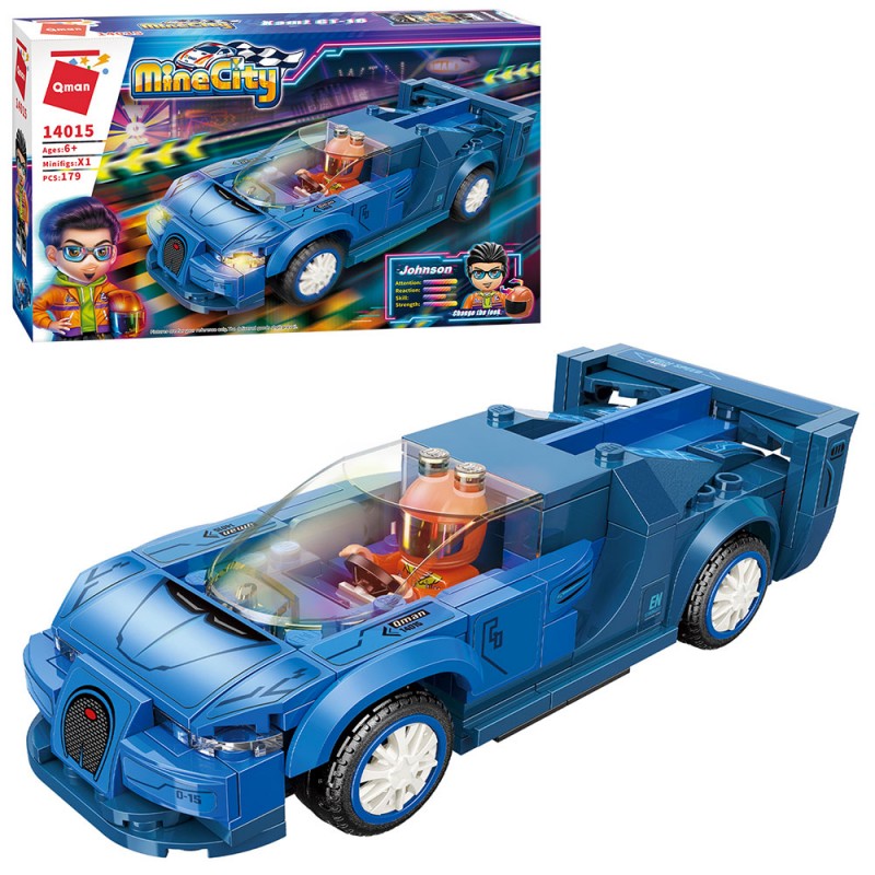 

Конструктор Qman MineCity Bugatti Gran Turismo GT 14015