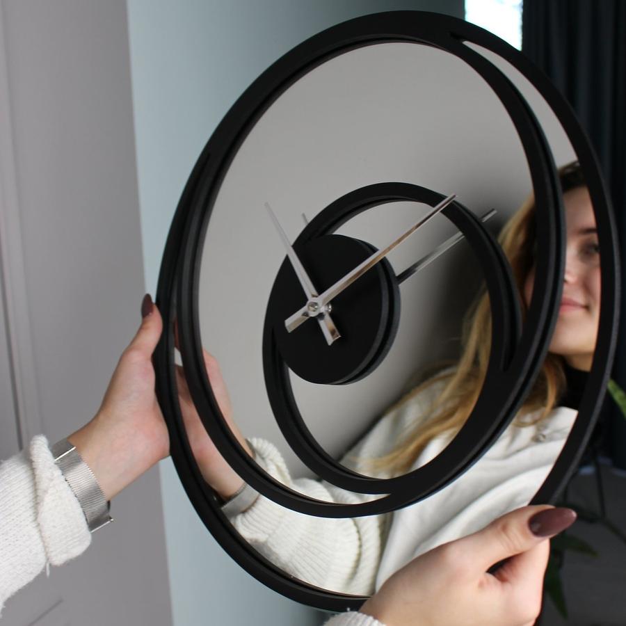 

Дизайнерские настенные часы Moku Mirror Kawasaki(38 x 38 см)