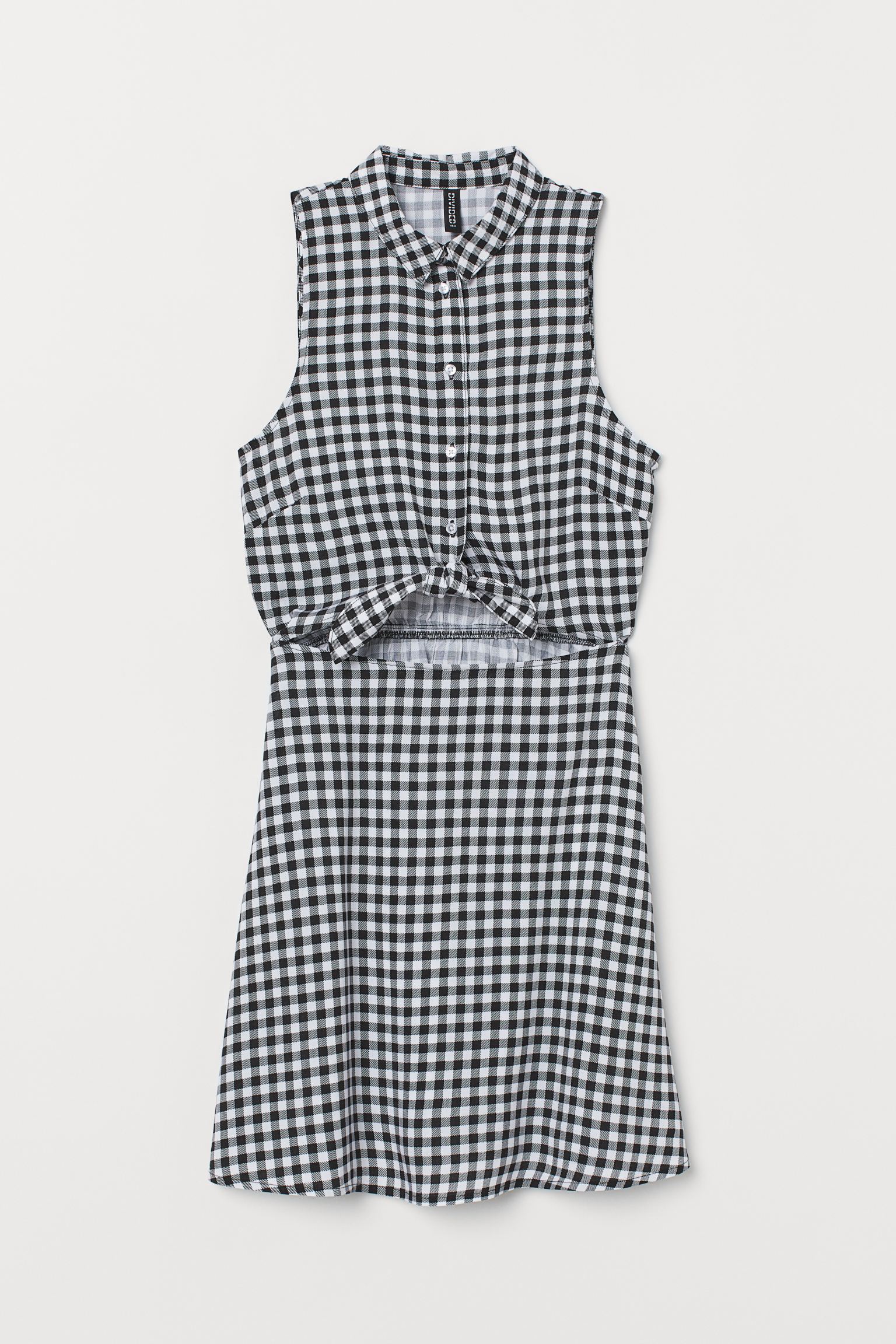 

Платье H&M  бело черный клетка 22037148279, Платье H&M 38 бело черный клетка 22037148279