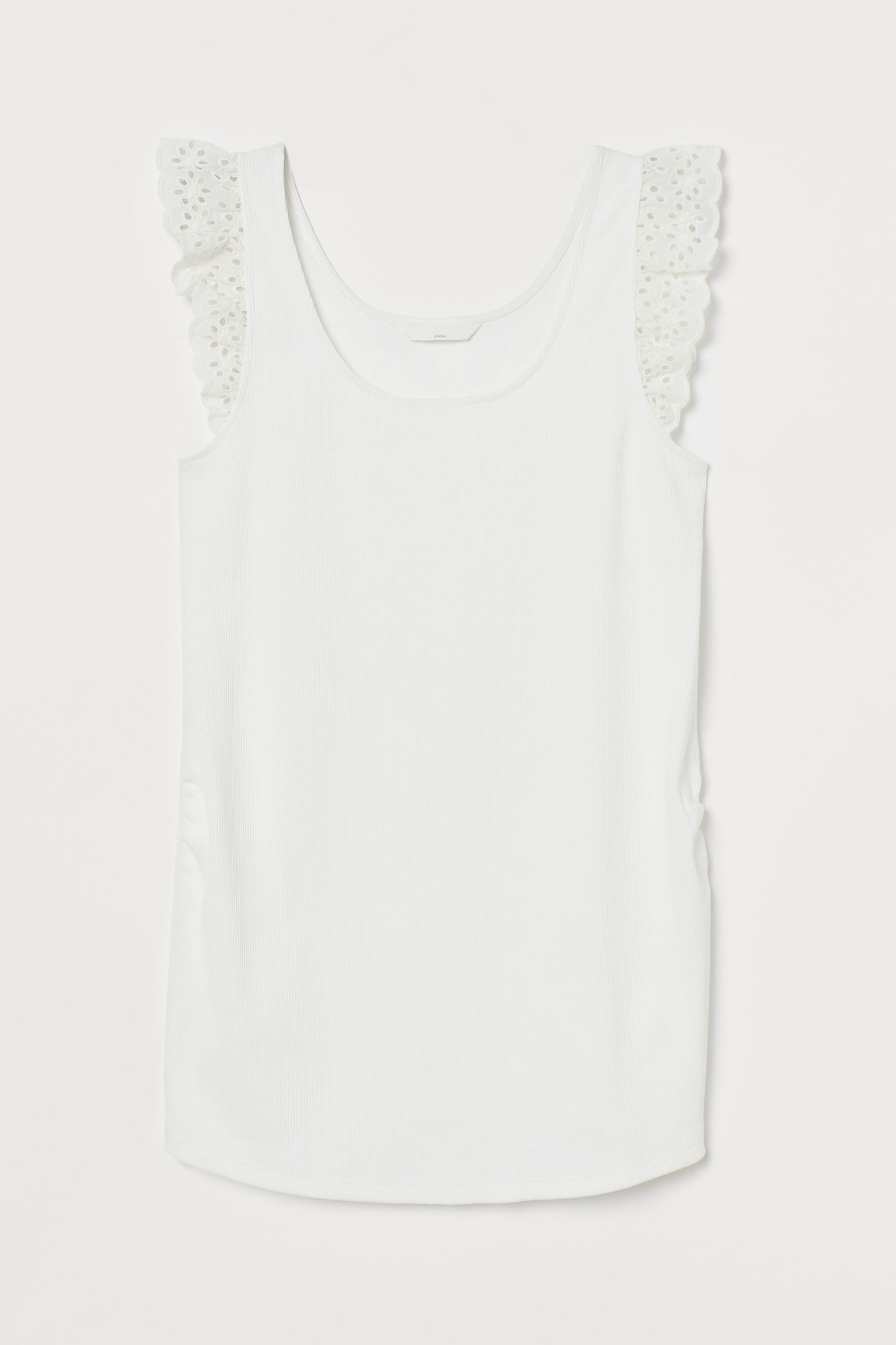 

Майка для беременных H&M  белый 25087669170, Майка для беременных H&M L белый 25087669170