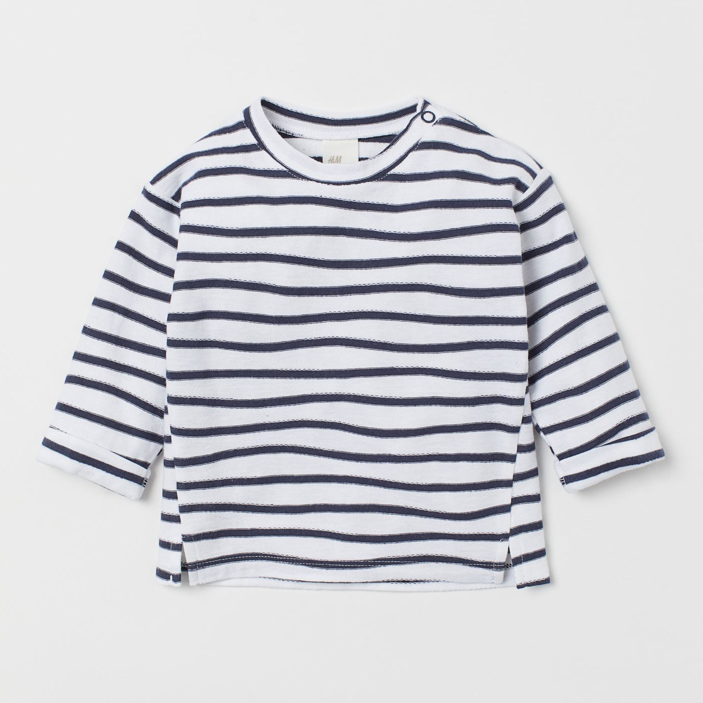

Футболка с длинными рукавами H&M 12-0703338 001 68 см Белая (СА2000001896297)