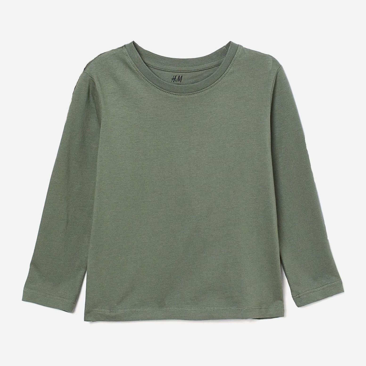 

Футболка с длинными рукавами H&M 12-0749175 019 92 см Хаки (СА2000001896532)