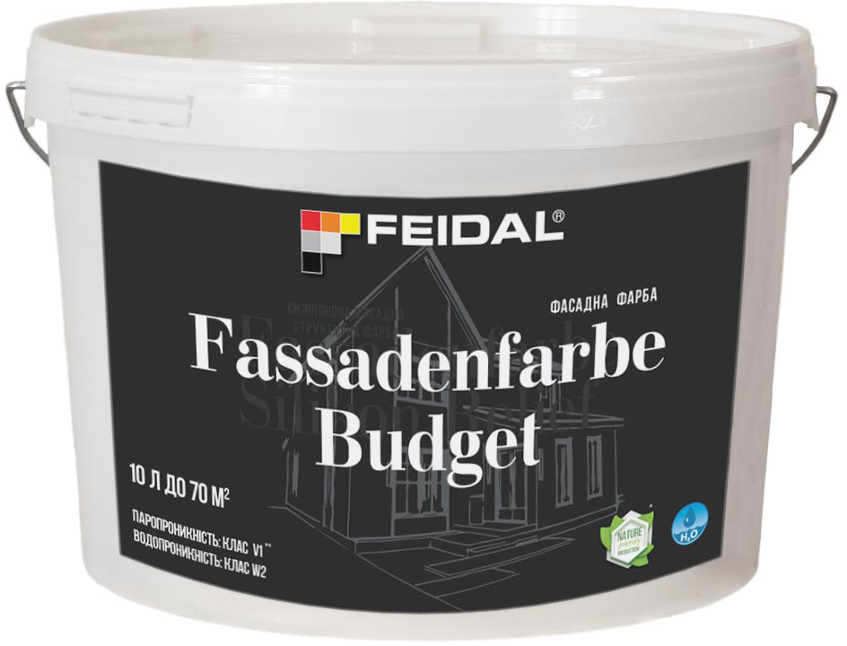 

Фасадная краска Feidal Fassadenfarbe Budget 10 л (4820232441190)