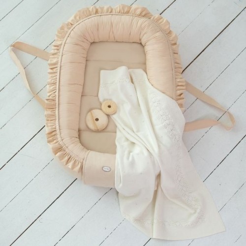 

Кокон-гнездышко для новорожденных Baby Veres Macaroon Vanilla