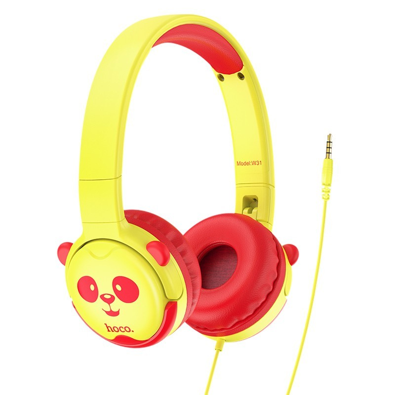 

Навушники накладні Hoco W31 Childrens yellow