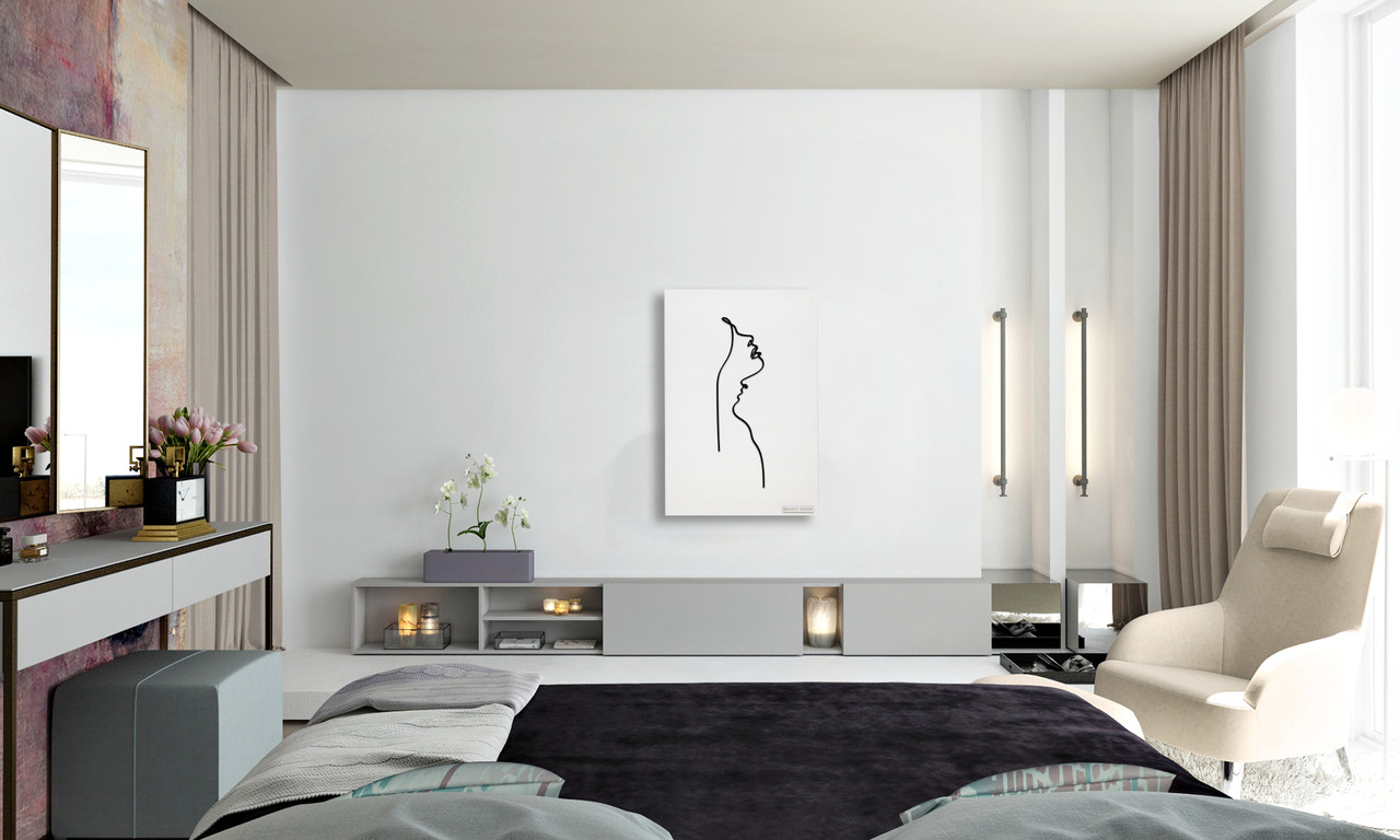 

Картина интерьерная абстрактная настенная арт панно на холсте Manific Decor Wall Art Yin and Yang / Инь Янь 40*60 см
