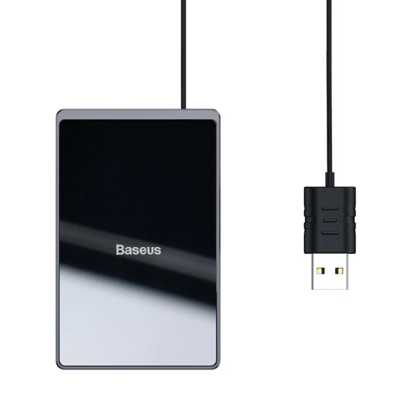 

Бездротовий зарядний пристрій Baseus Card Ultra-thin Black (WX01B-01)