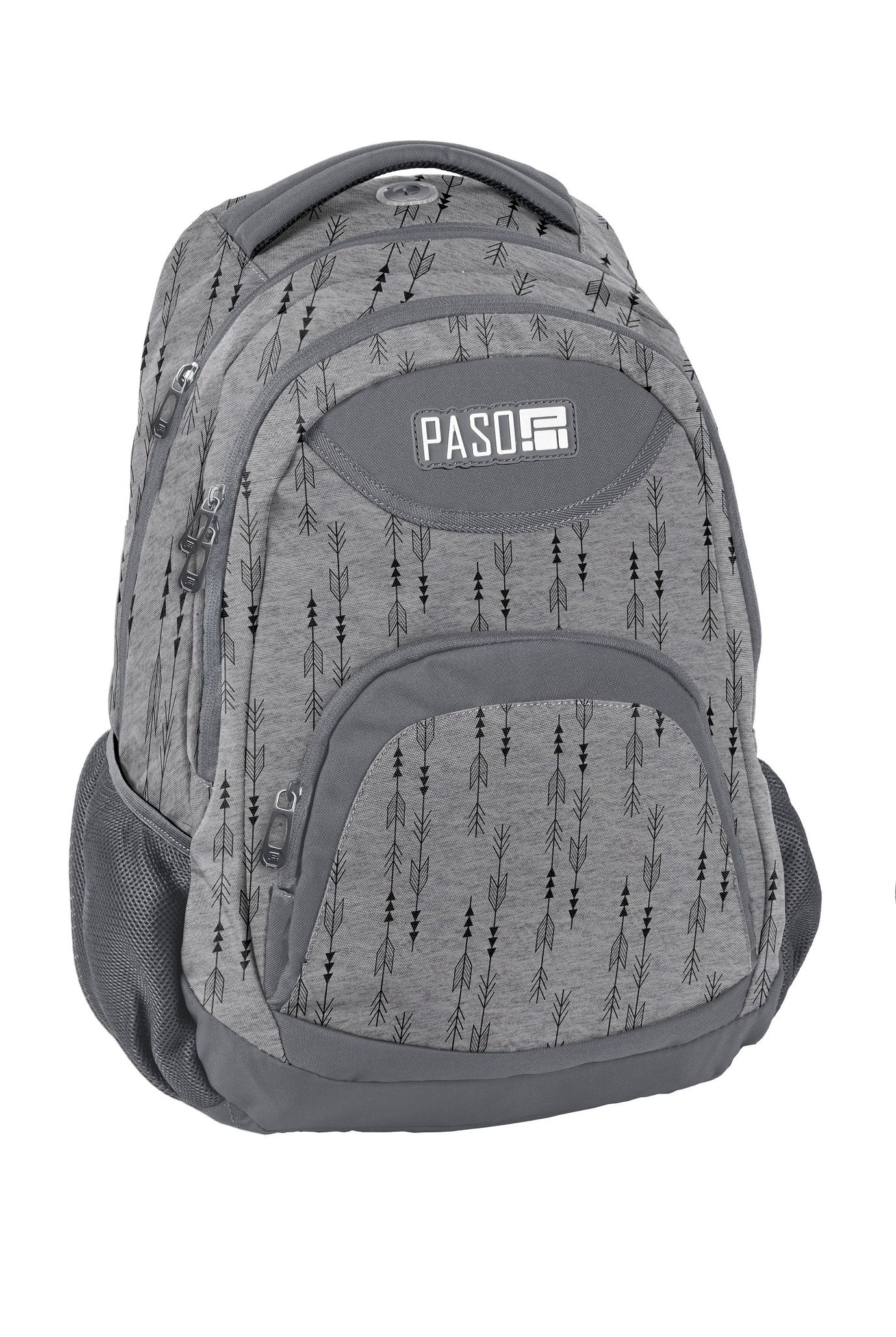 

Рюкзак "PASO" /18-2708GR/ 3від., 43*31*19см (1/12)