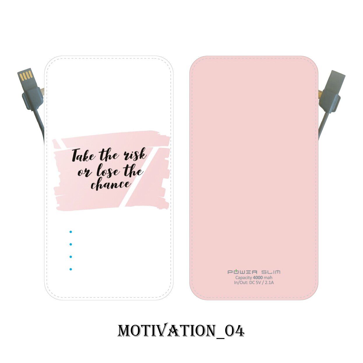 

УМБ Power Slim 4000 mAh Motivation 04 2110044