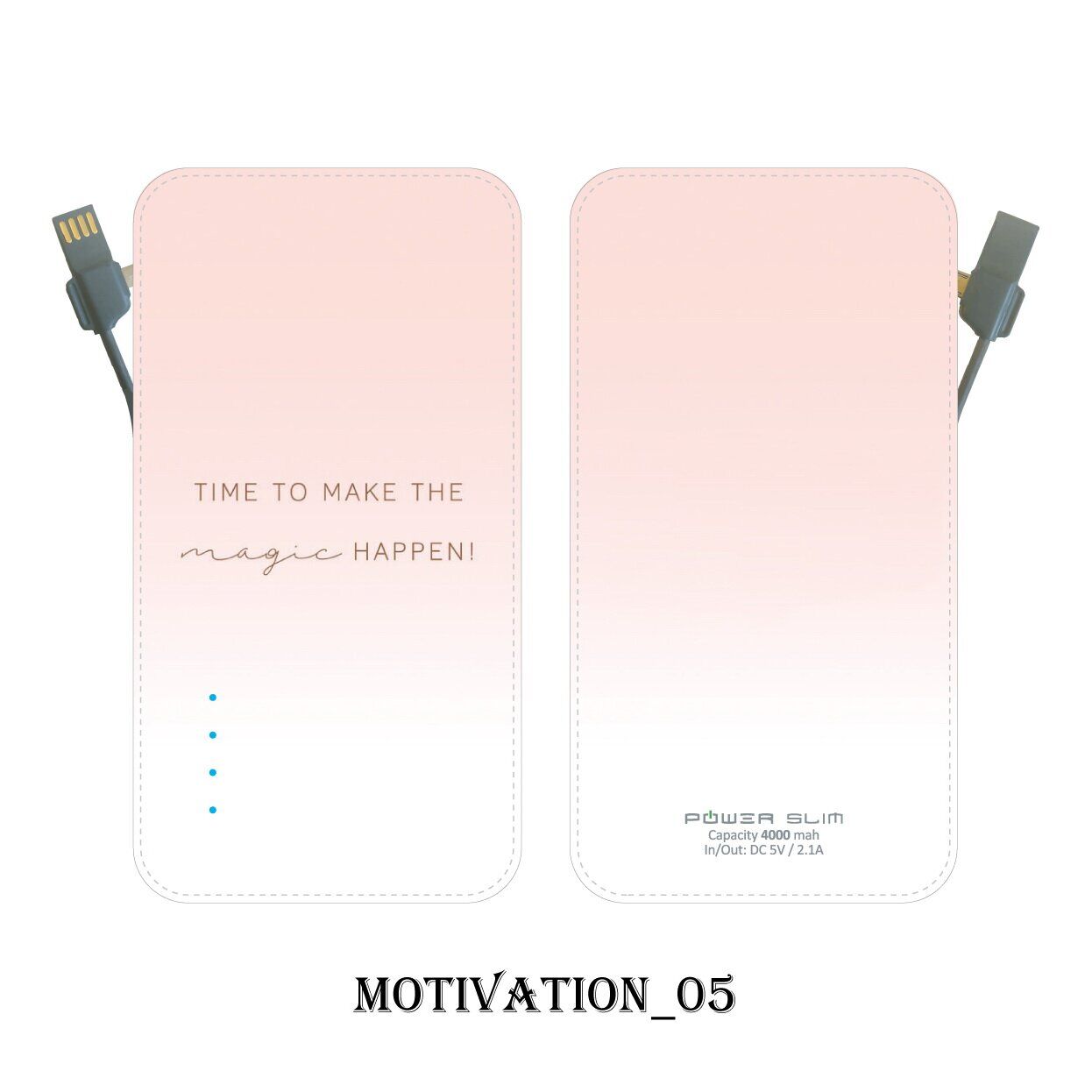 

УМБ Power Slim 4000 mAh Motivation 05 2110047