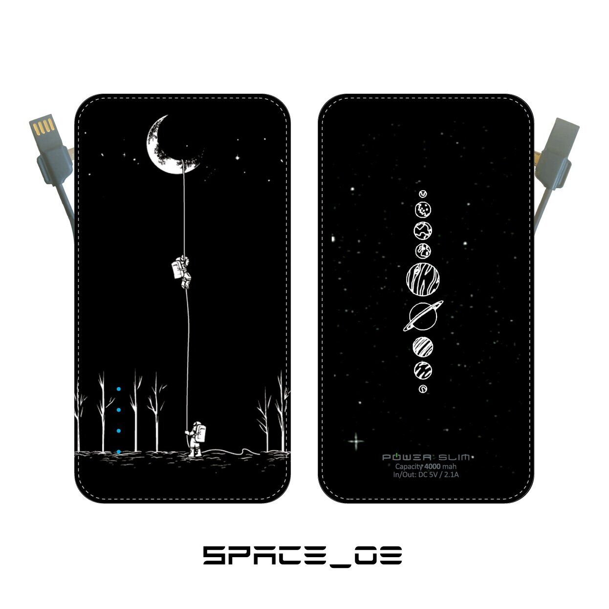 

УМБ Power Slim 4000 mAh Space 08 2110101