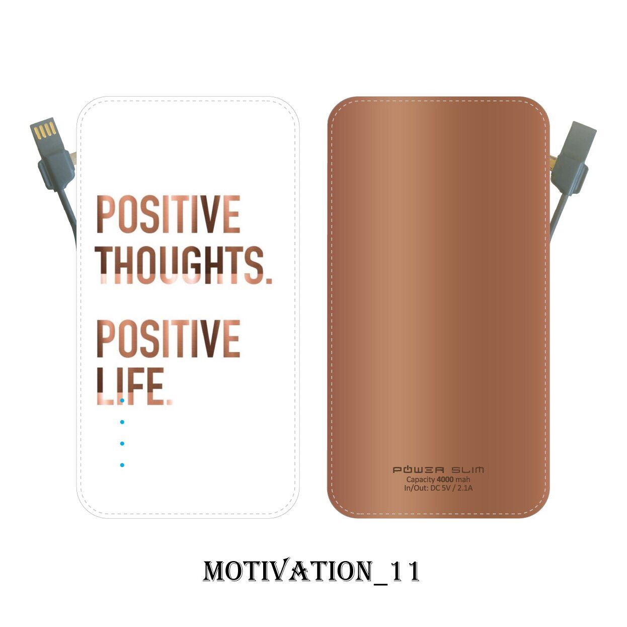 

УМБ Power Slim 4000 mAh Motivation 11 2110065