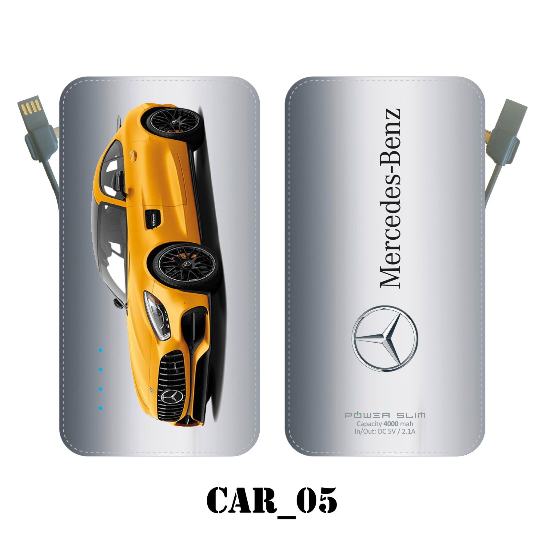 

УМБ Power Slim 4000 mAh Car 05 2110160