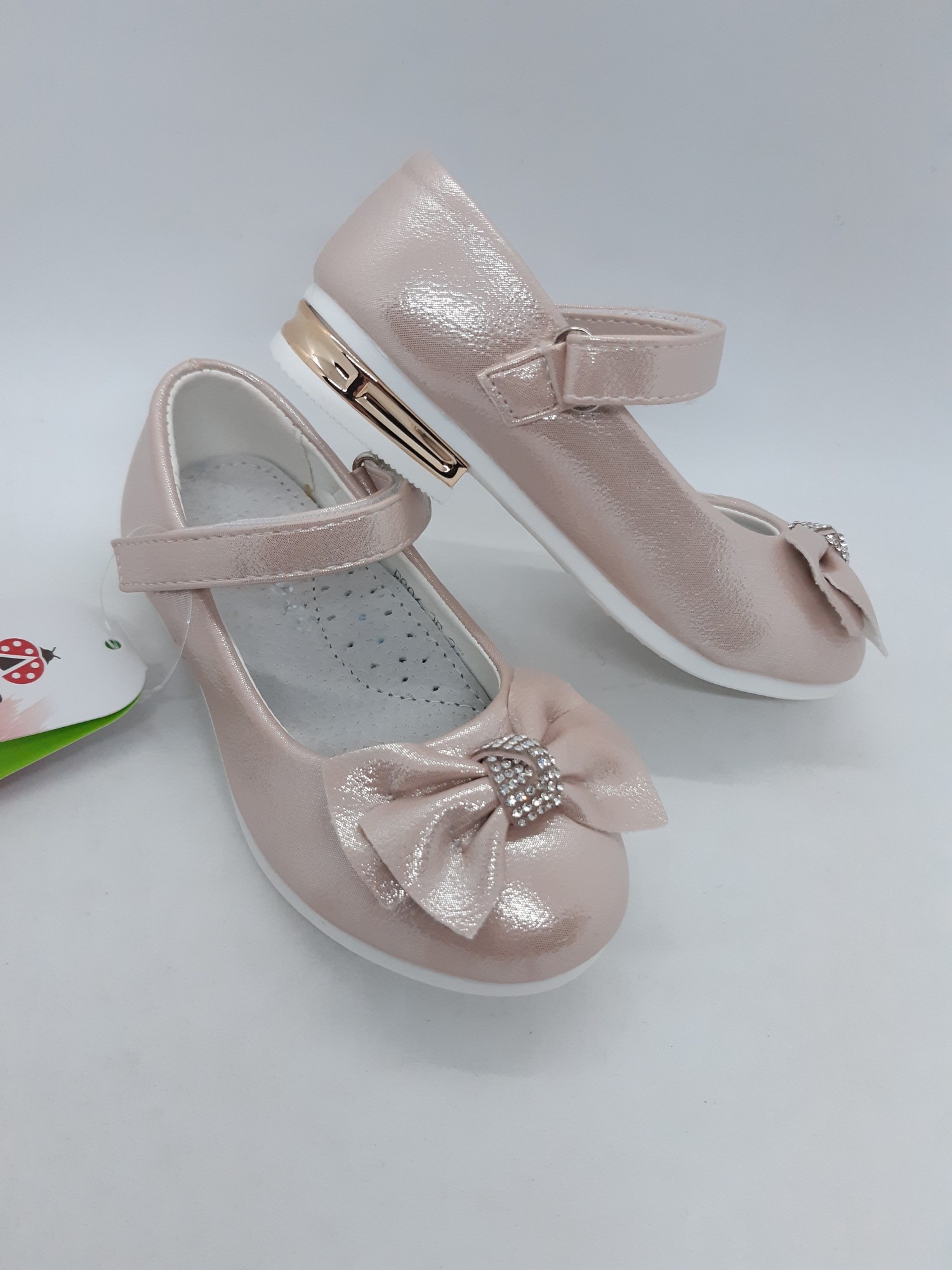 

Туфли на девочку Kimboo розовые 28 р 16,5 см TFD-0037