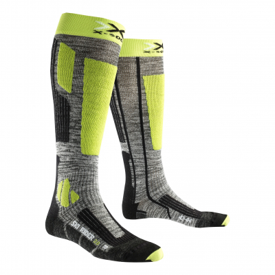 

Термоноски X-Socks Ski Rider 2.0 - Grey Melange / Green Lime, Термоноски X-Socks Ski Rider 2.0 45-47 Grey Melange / Green Lime