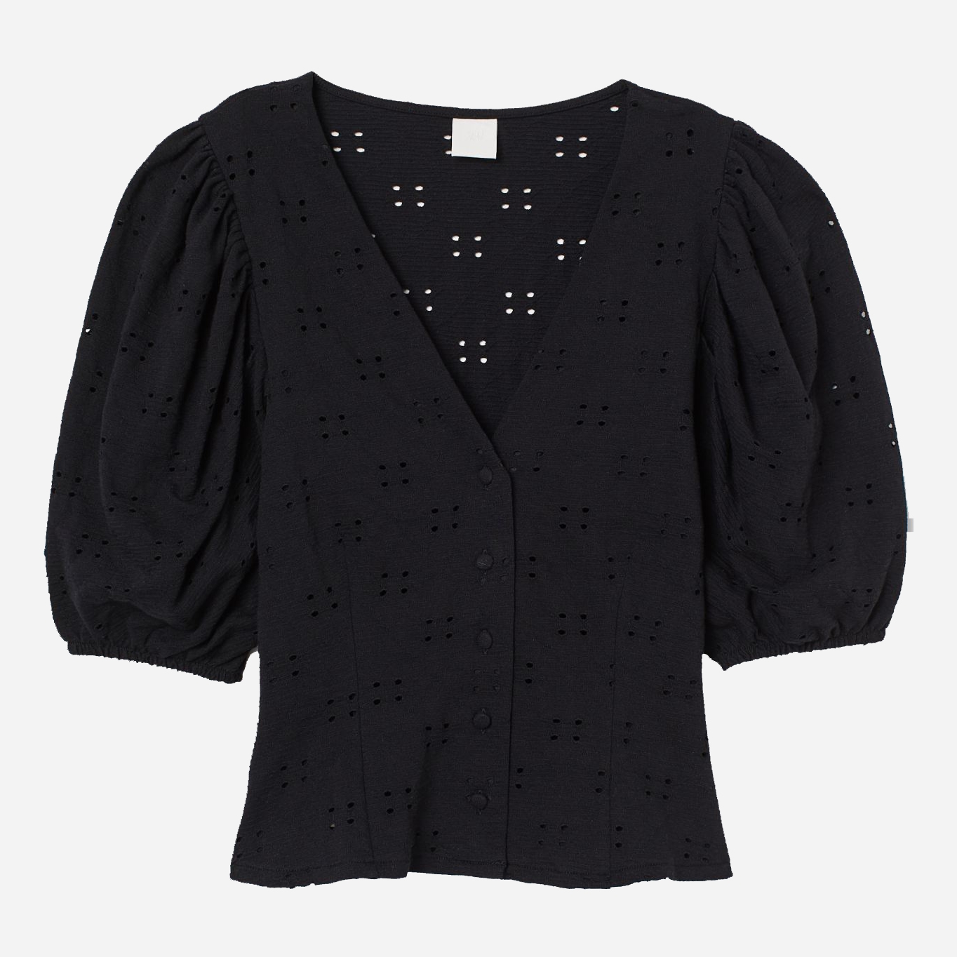 

Блузка H& 104-8323621  Черная, Блузка H&M 104-8323621 M Черная