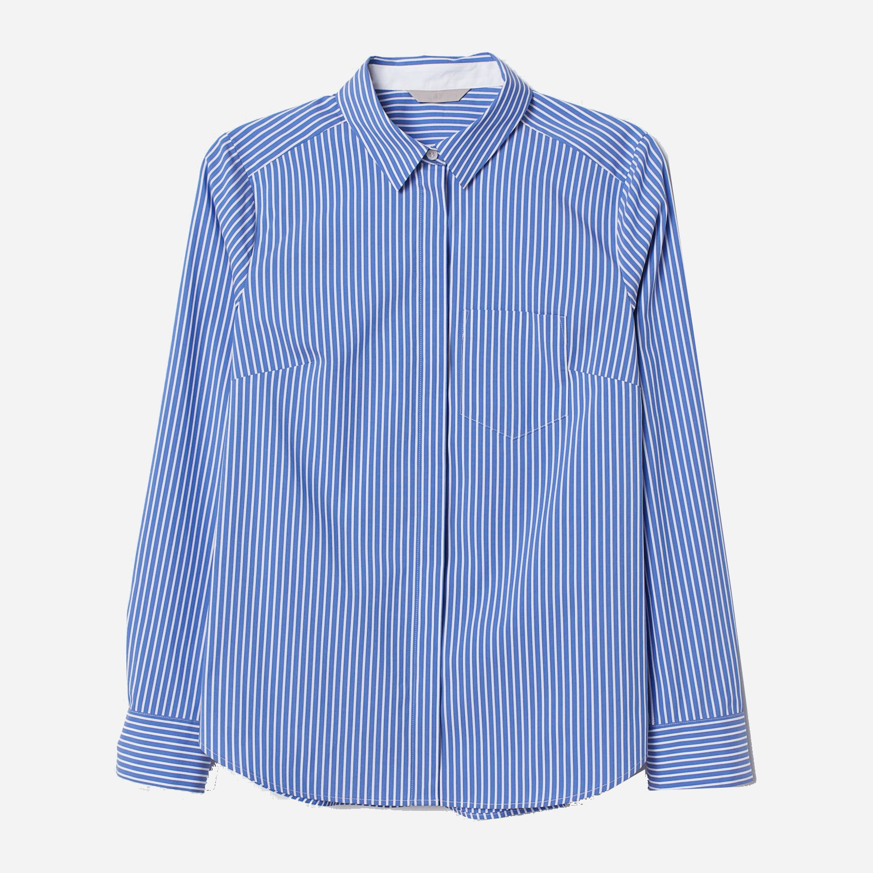 

Рубашка H&M 1412-507910  Белая с синим, Рубашка H&M 1412-507910 36 Белая с синим