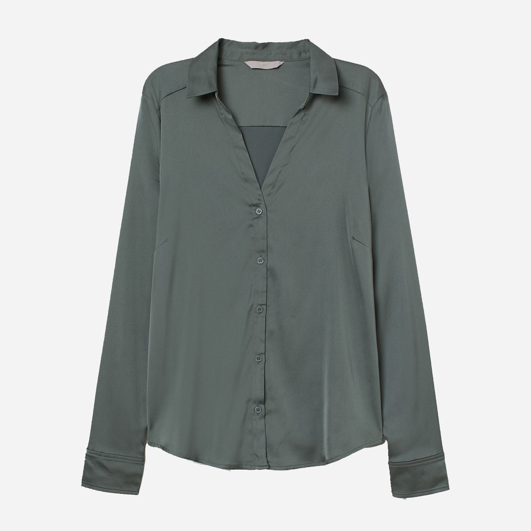 

Блузка H&M 1412-762846  Темно-зеленая, Блузка H&M 1412-762846 32 Темно-зеленая