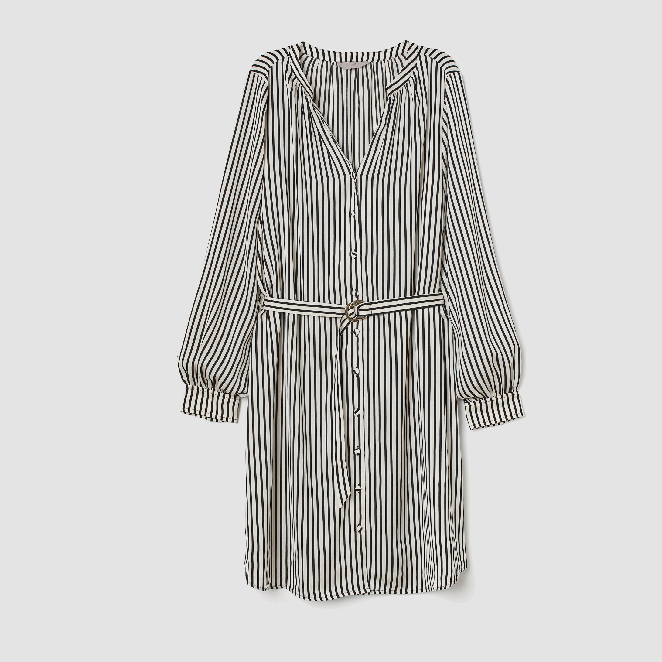 

Платье H& 2605-8904532  Черное с белым, Платье H&M 2605-8904532 M Черное с белым