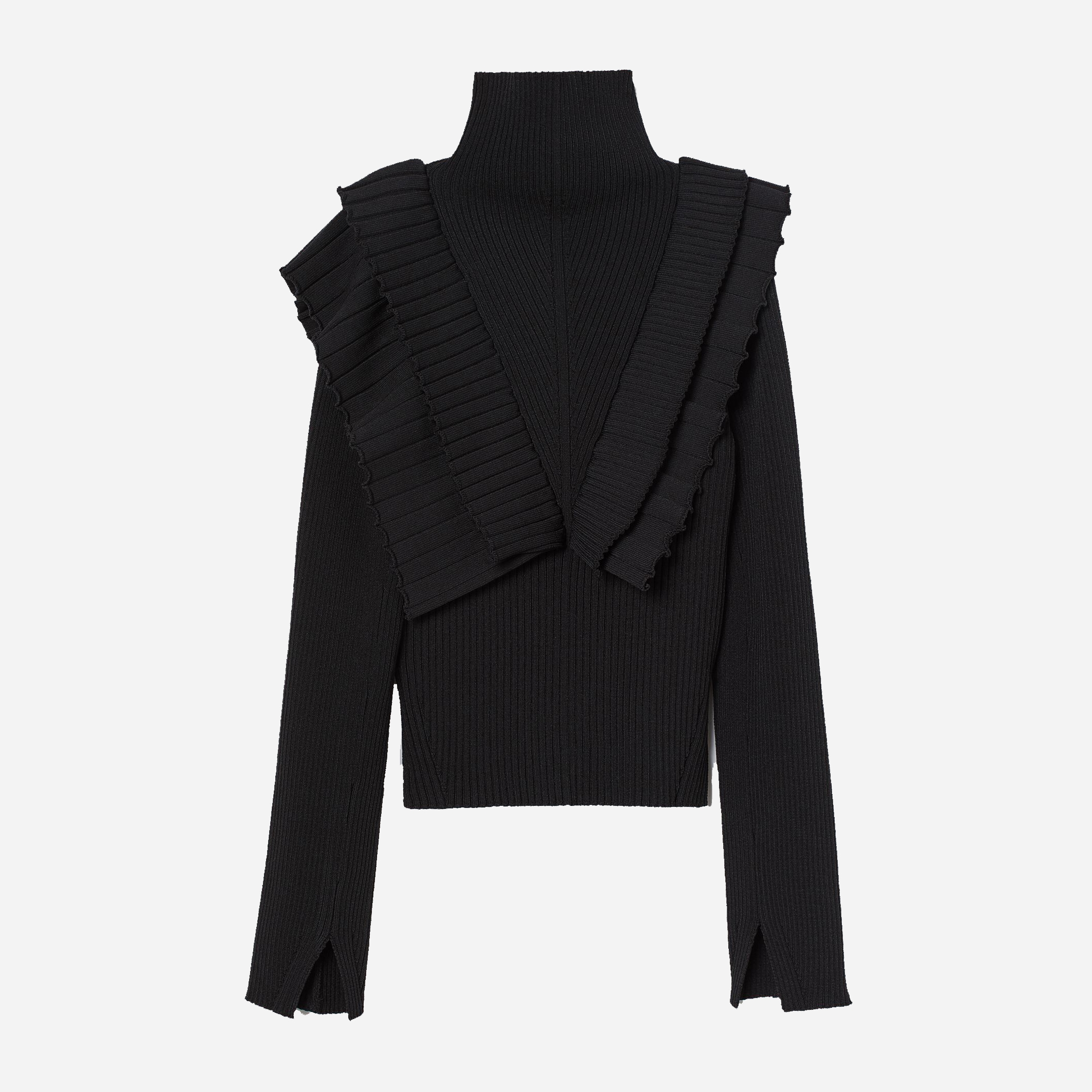 

Водолазка H&M Studio 2708-9491432  Черная (H&06013575109, Водолазка H&M Studio 2708-9491432 S Черная (H&06013575109)
