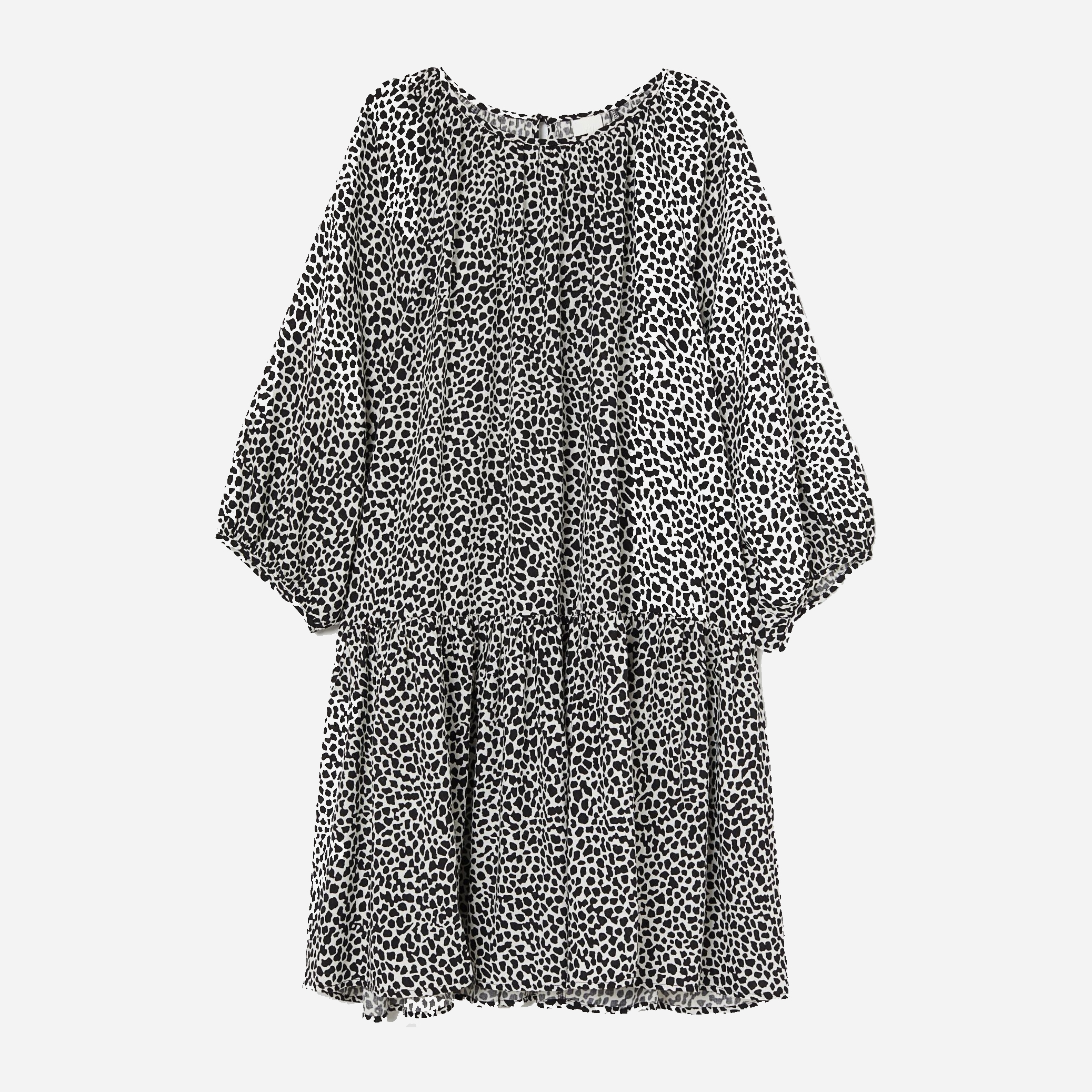 

Платье H&M 503-9154532  Белое с черным, Платье H&M 503-9154532 S Белое с черным