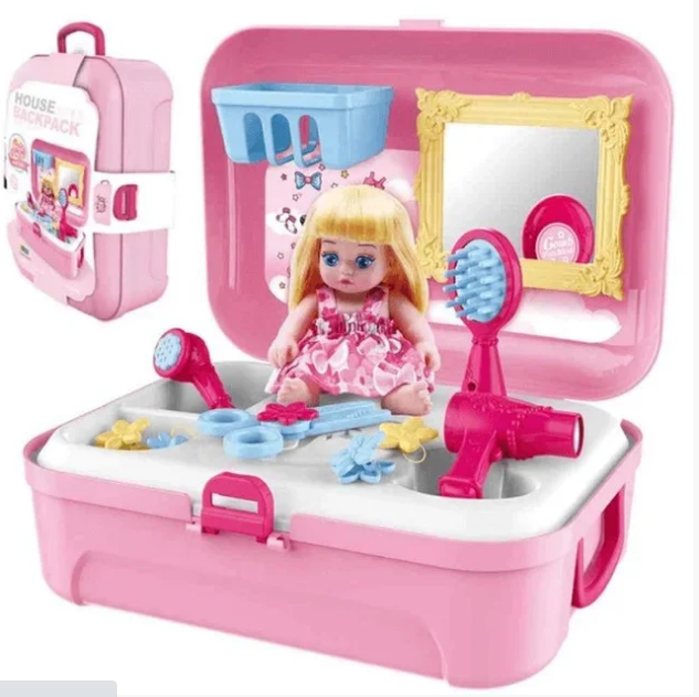 

Портативный детский Рюкзак Cosmetics toy