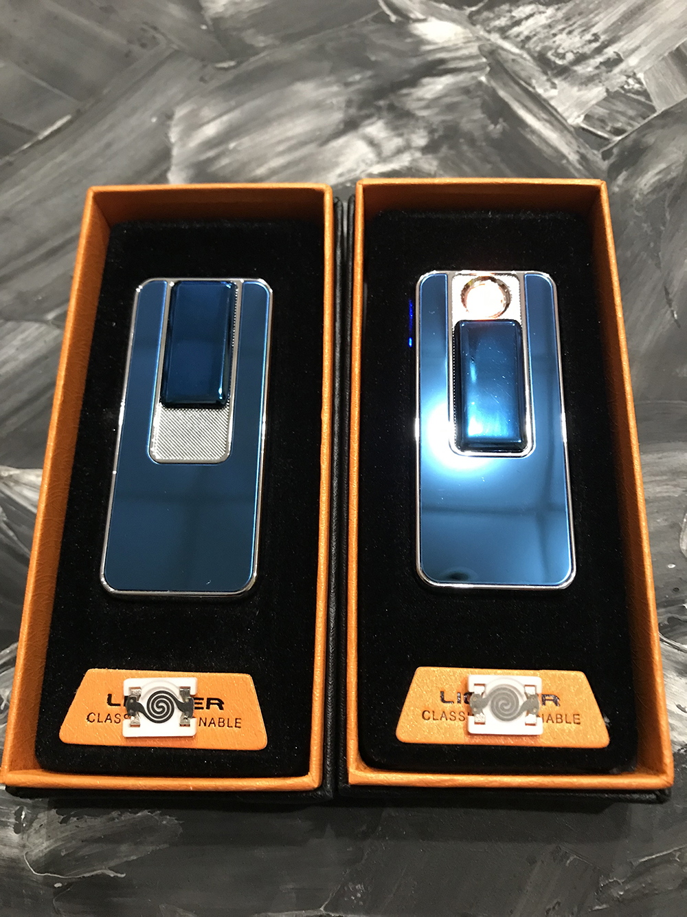

Зажигалка Usb Спираль Синяя 41283