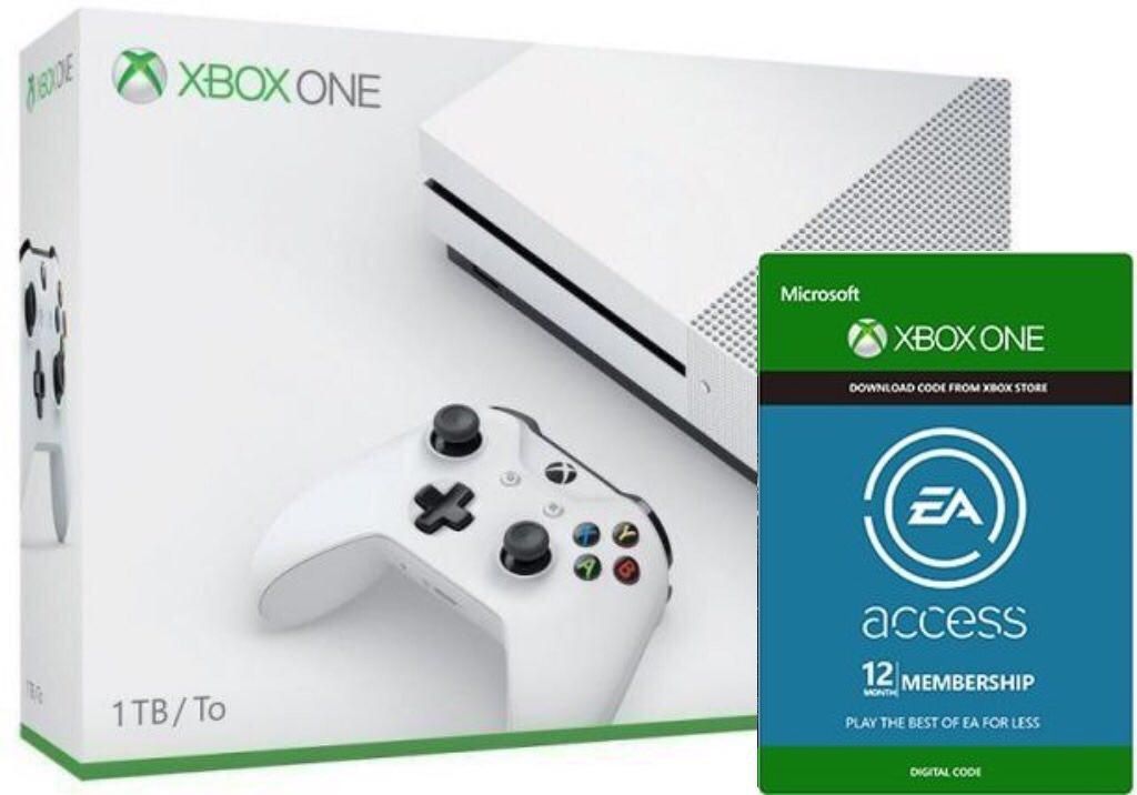 

Xbox ONE S 1TB + EA Access 12 Месяцев EURU