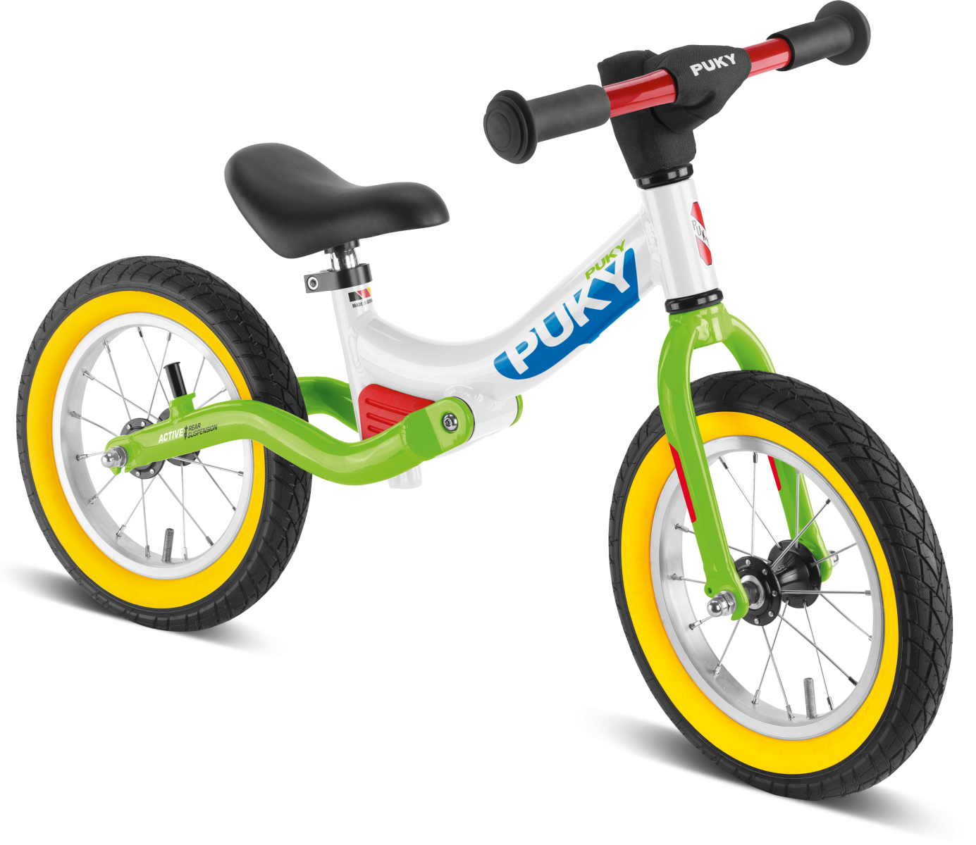 

Біговел з амортизацією на зріст 95 - 125 см. Puky LR Ride SPLASH White 4084