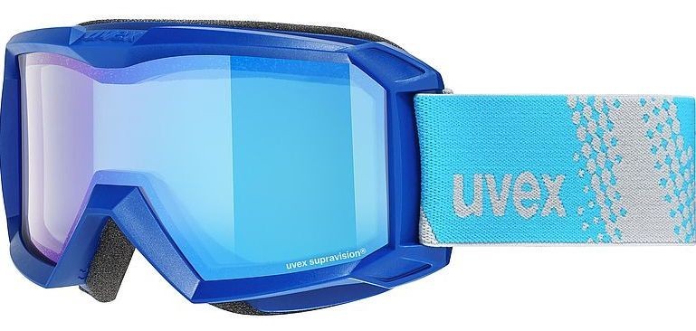 

Детская Горнолыжная Маска UVEX Flizz FM Сobalt DL Blue Clear Blue