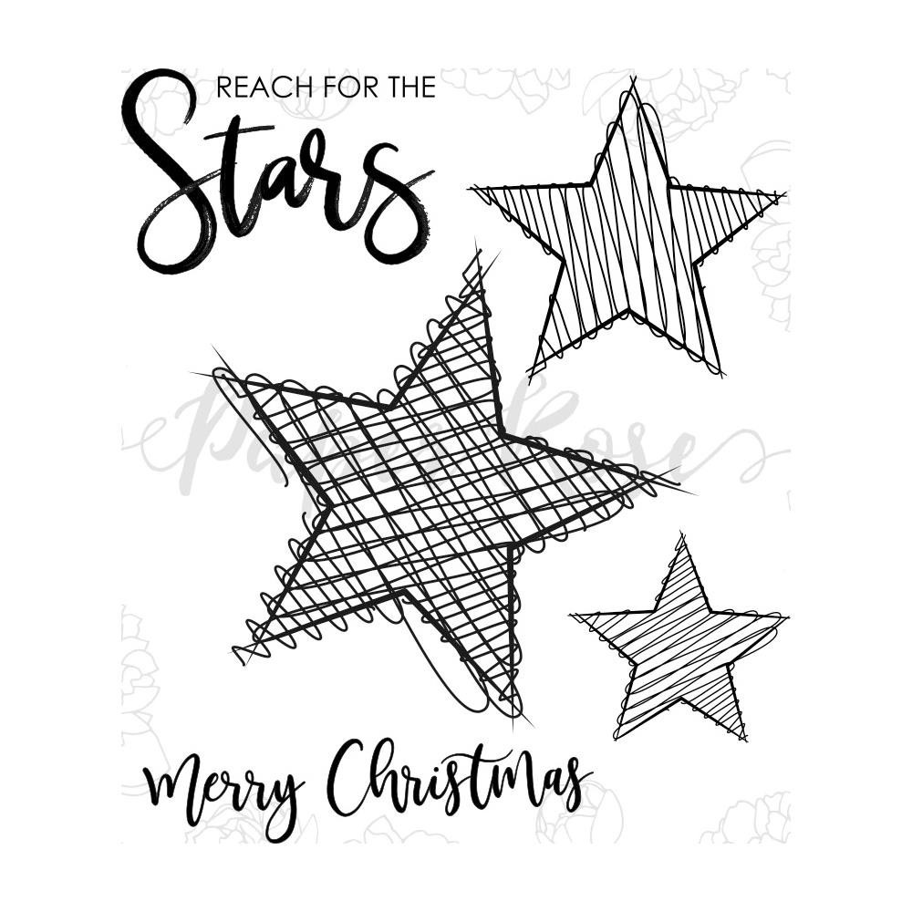 

Набор штампов Paper Rose Clear Stamps - Scribble Stars