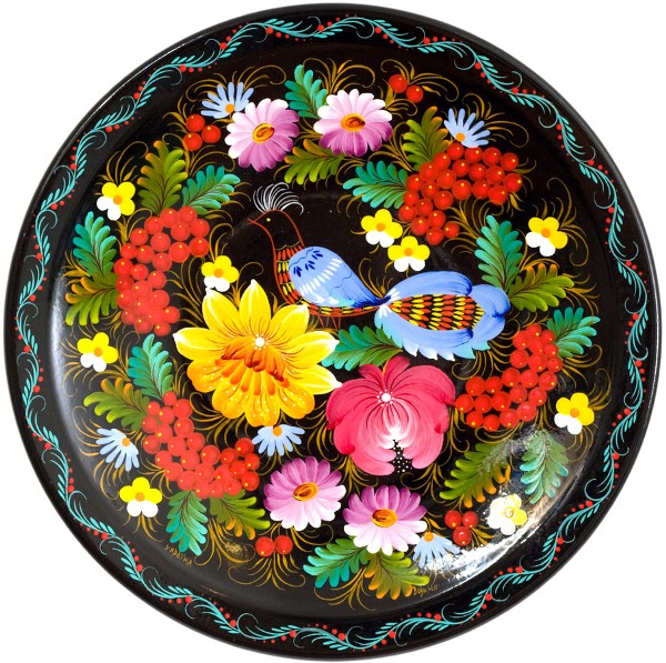 

Тарелка «Райский сад» HandMade Present Ручная работа