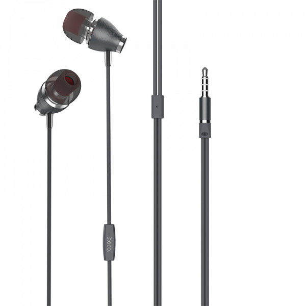 

Наушники Hoco M28 Ariose With Microphone metal gray