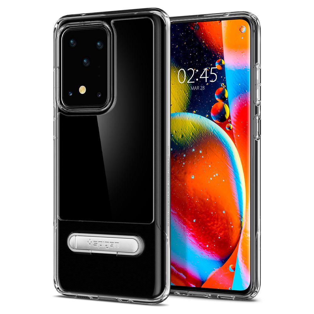 

Чехол Spigen для Samsung Galaxy S20 Ultra Slim Armor Essential S Crystal Clear