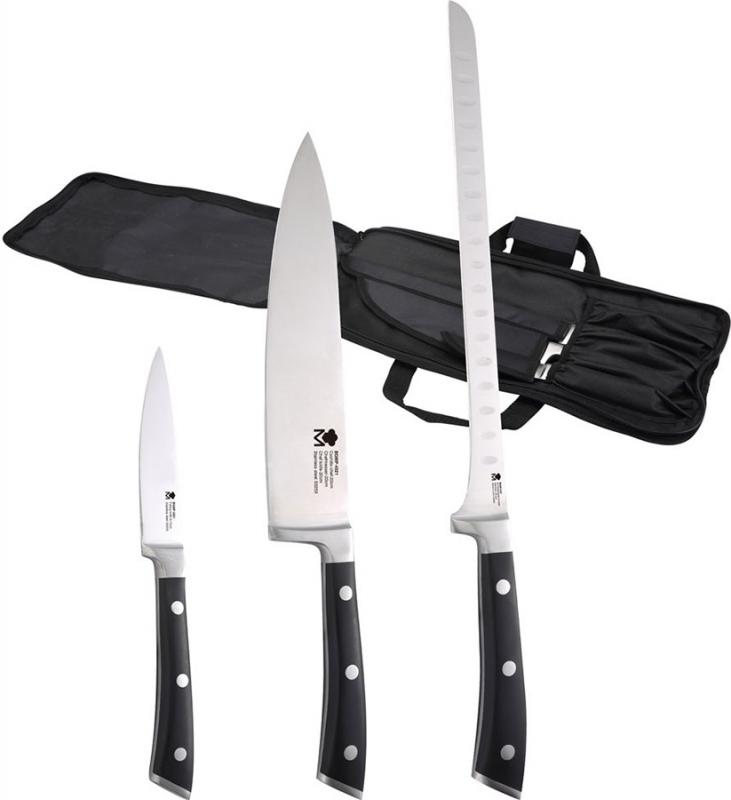 

Набор 3 кухонных ножа Bergner MasterPro Foodies из нержавеющей стали