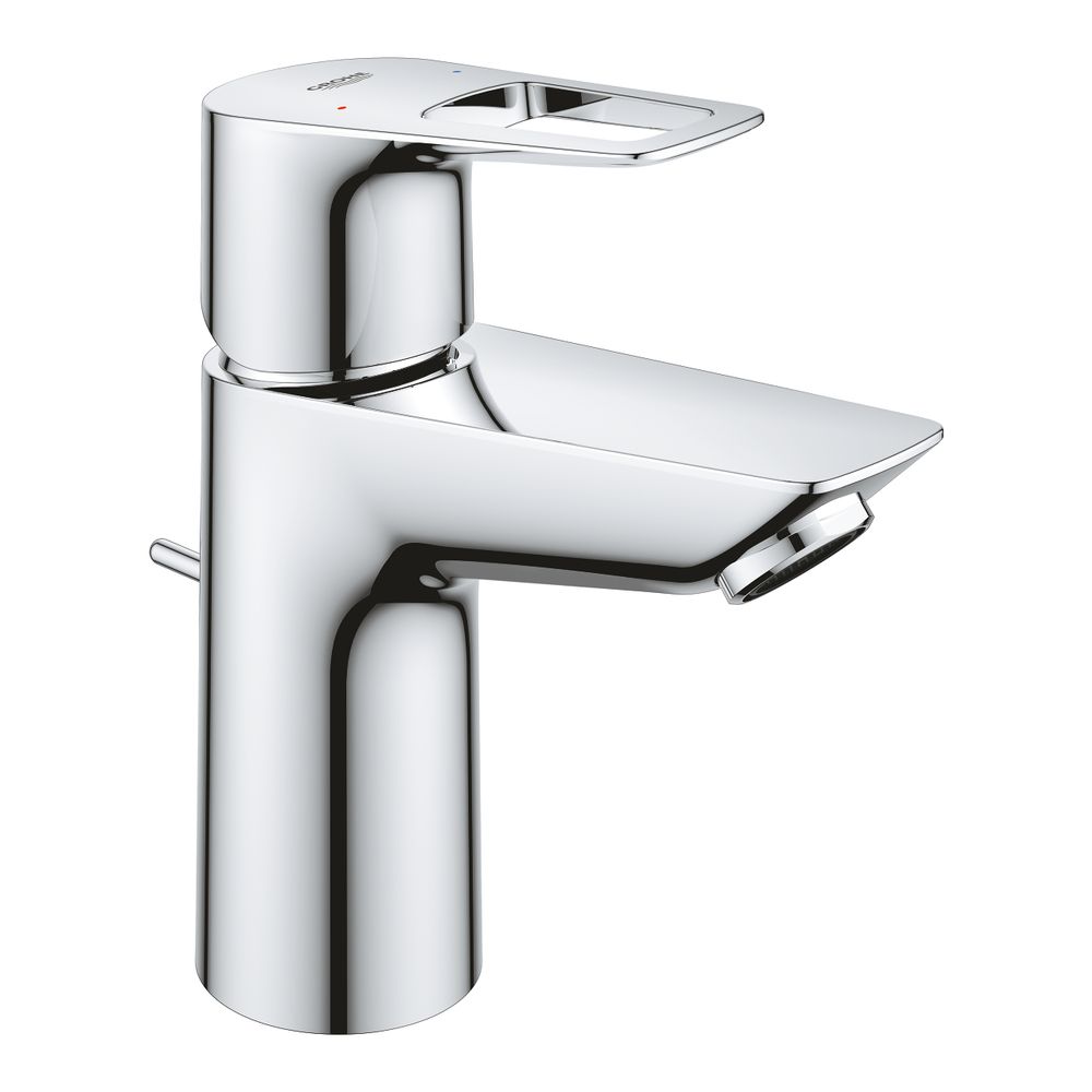 

Смеситель для умывальника Grohe BauLoop New S-Size с донным клапаном, хром (23335001)