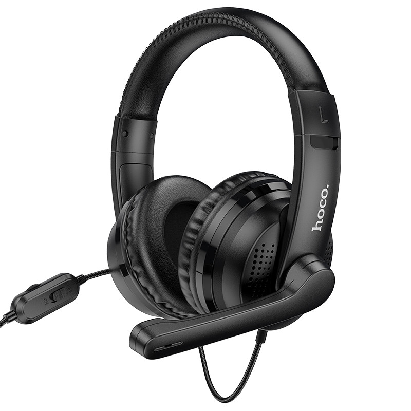

Игровые наушники Hoco W103 с микрофоном (Гарнитура Hoco W103) Черный