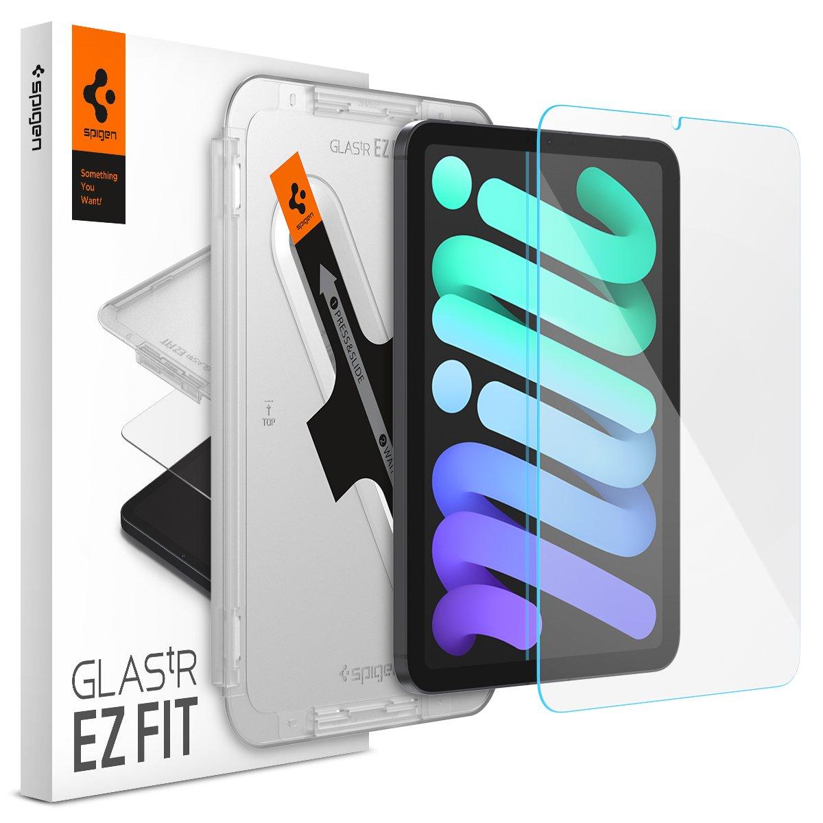 

Защитное стекло Spigen Glas.tR EZ Fit для iPad Mini 6 Clear