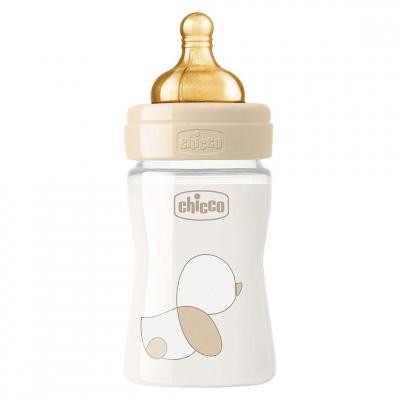 

Бутылочка для кормления Chicco стеклянная Original Touch с латекс. соской 0м+ 150 мл Беж (27710.30)