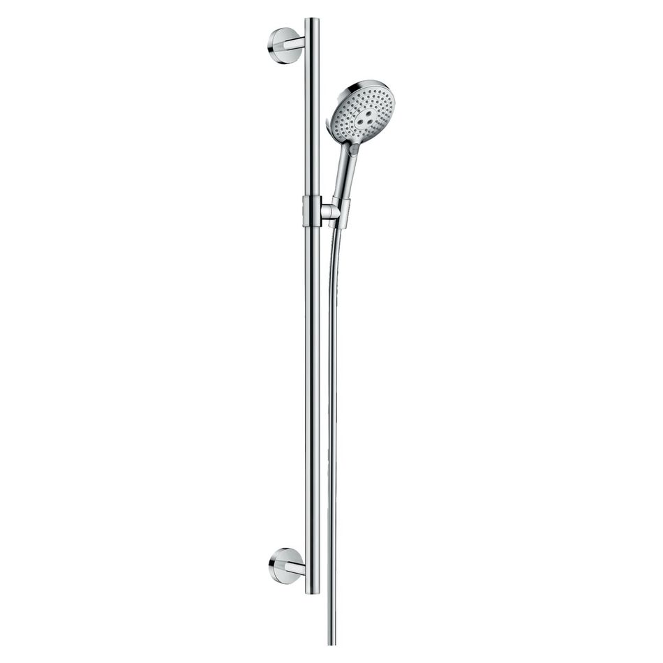 

Душевой набор Hansgrohe Raindance Select S 120 3jet 90 см EcoSmart 9 л/мин, хром (26323000)