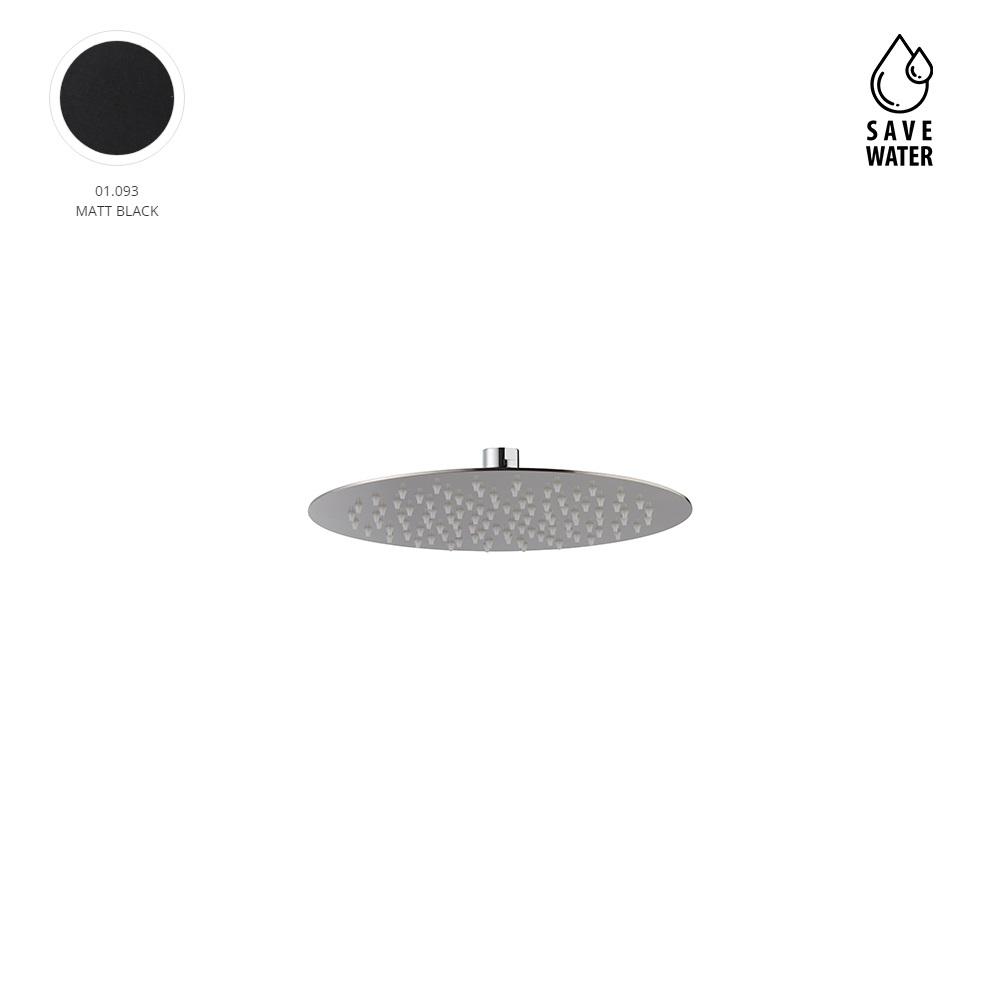 

Верхний душ New Form 25см, matt black (27027.01.093)